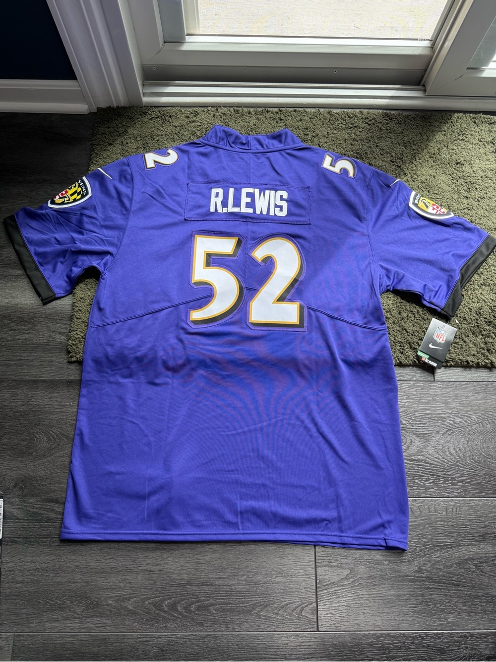 NFL Ravens Jersey -R.Lewis -XXL